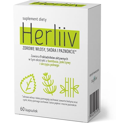 Herliiv 60 Kapseln - Gesundes Haar, Haut und Nägel