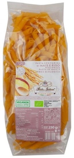 Těstoviny (kukuřice - rýže) Penne bez lepku BIO 250 g - NATURE PASTA