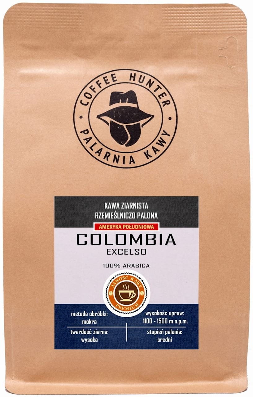 Arabica-Kaffeebohnen 100% Kolumbien fair gehandelt BIO 250 g - COFFEE HUNTER