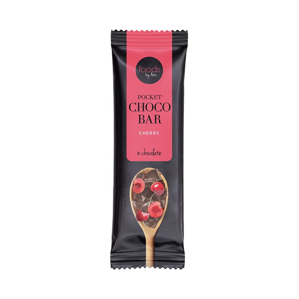 Schokoriegelkirsche dalam coklat 35 g FOODS BY ANN