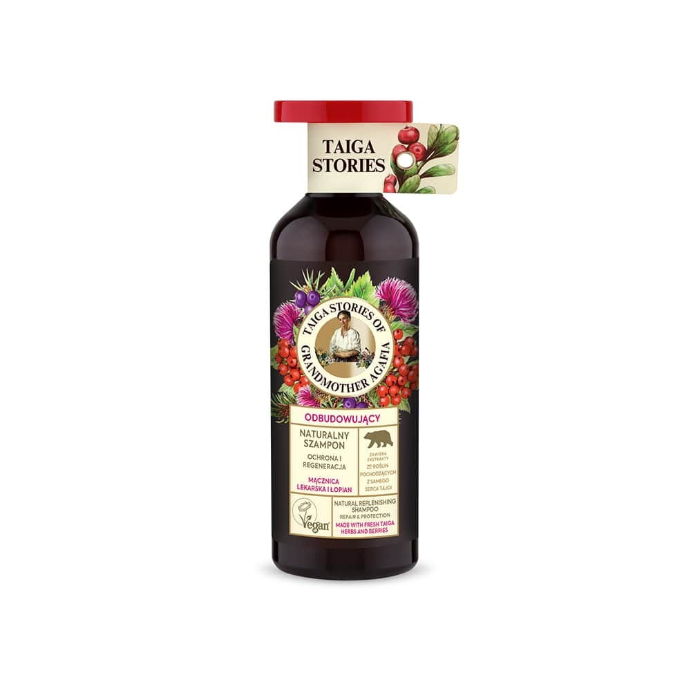 Haarshampoo mit Bärentraube und Klette 500 ml