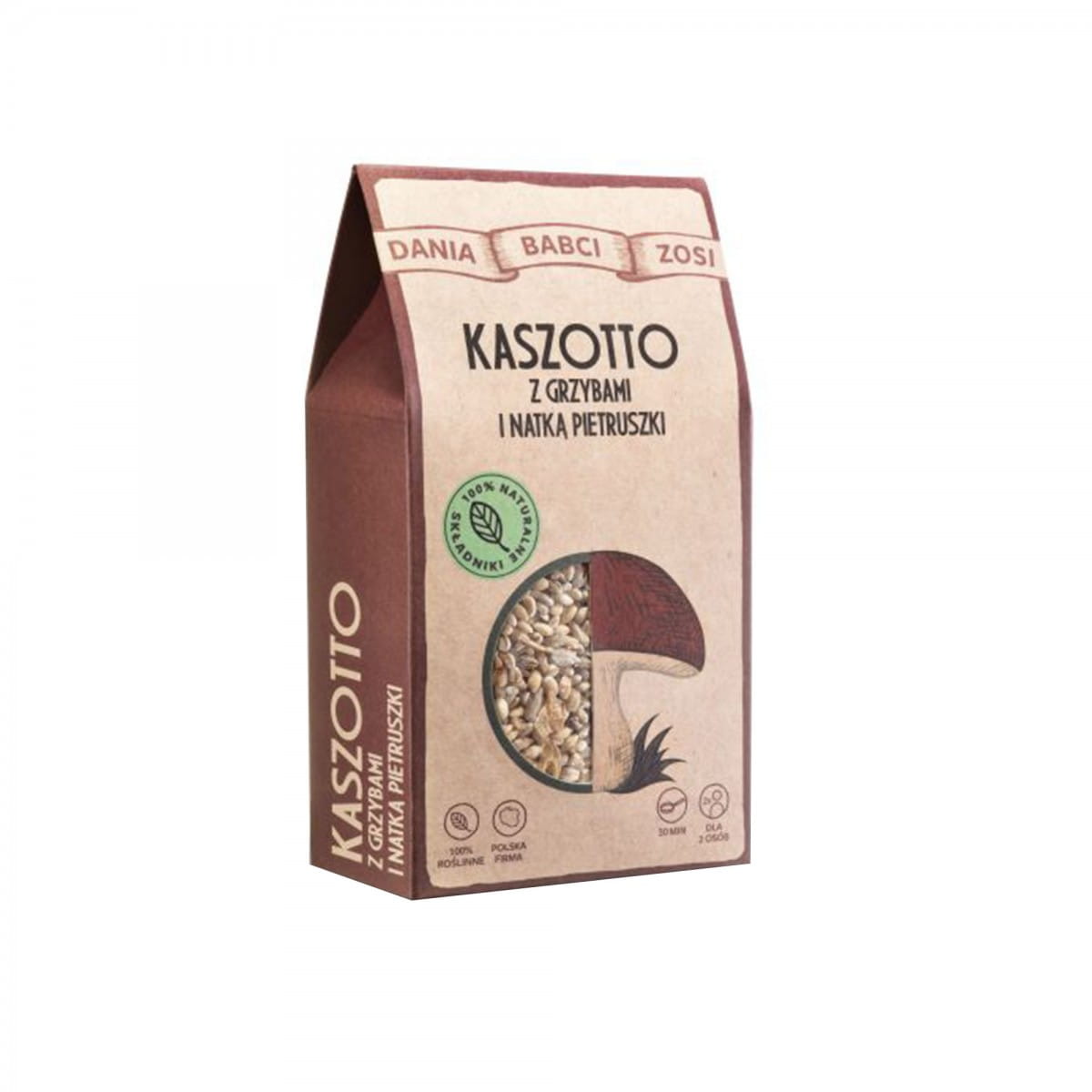 Gombás és petrezselymes kásotto 200 g
