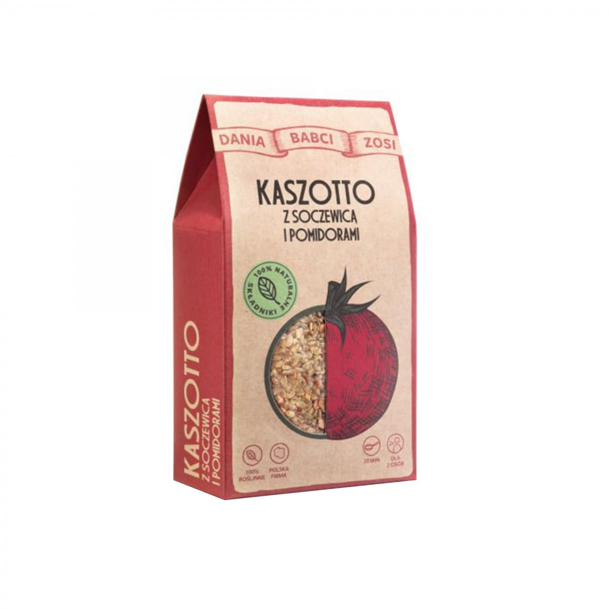Lencsés és paradicsomos kaszotto 200 g