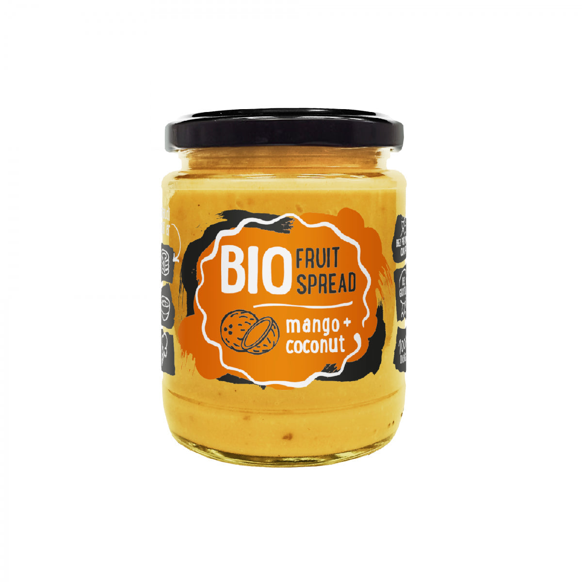 Crema di frutta al mango - Cocco BIO 245 g