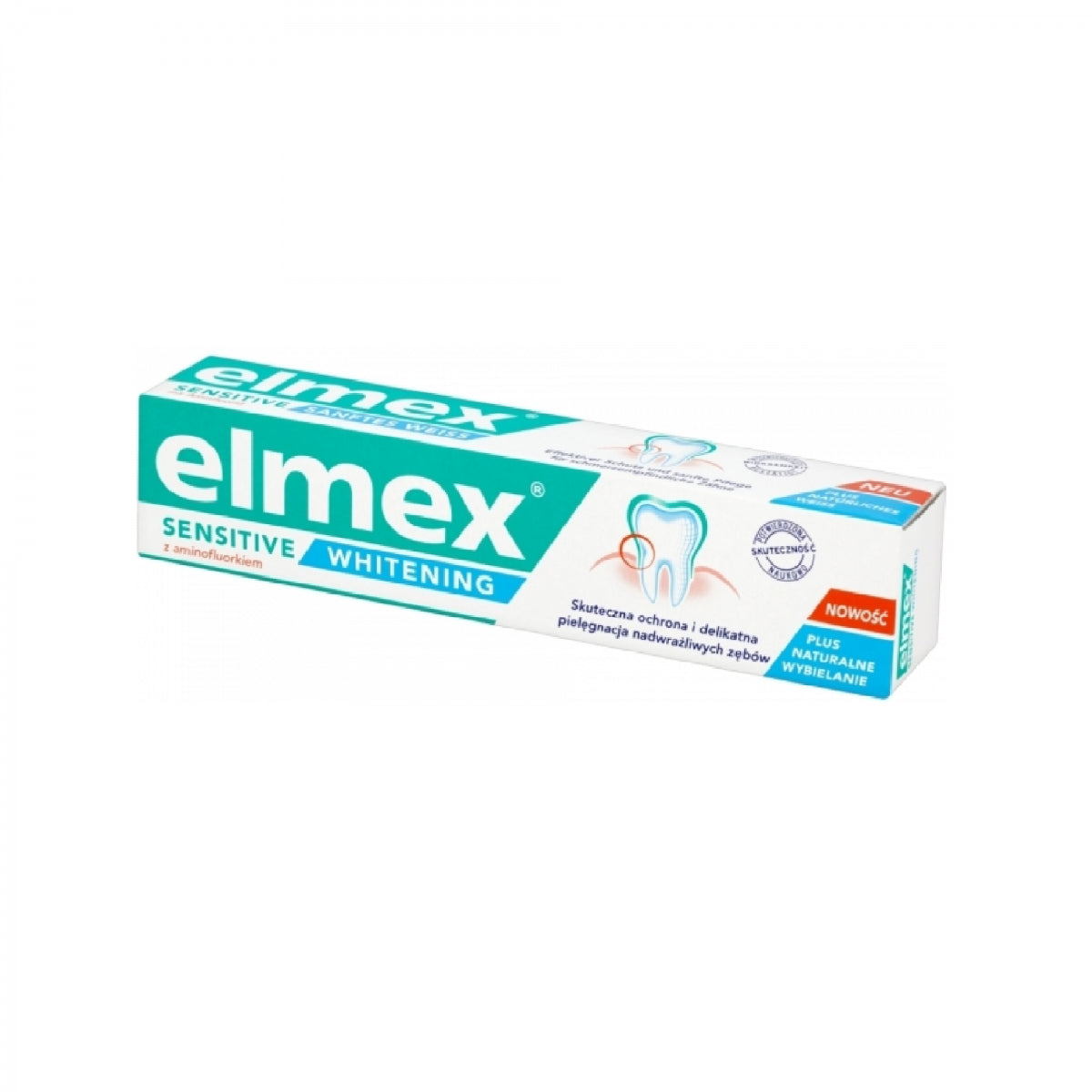 Tandpasta med aminfluorid sensitiv 75 ml