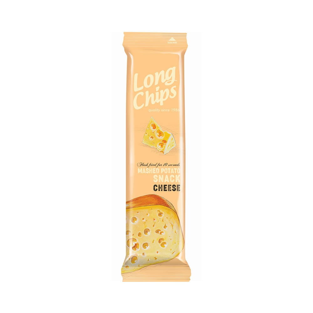 Bramborové chipsy se sýrovou příchutí 75 g - LANGE CHIPS
