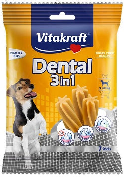 DENTAL 3in1 S Leckerli für Hunde 120g - VITAKRAFT