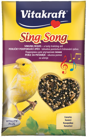 SING PERLEN Ergänzungsfutter zum Singen für Kanarienvögel 20g - VITAKRAFT