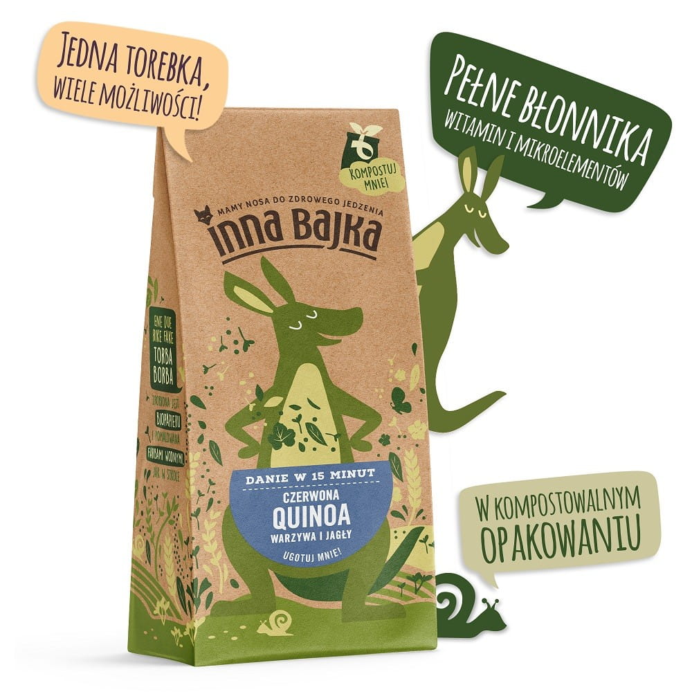 Červená quinoa se zeleninou a prosem 200 g - ANOTHER TALE
