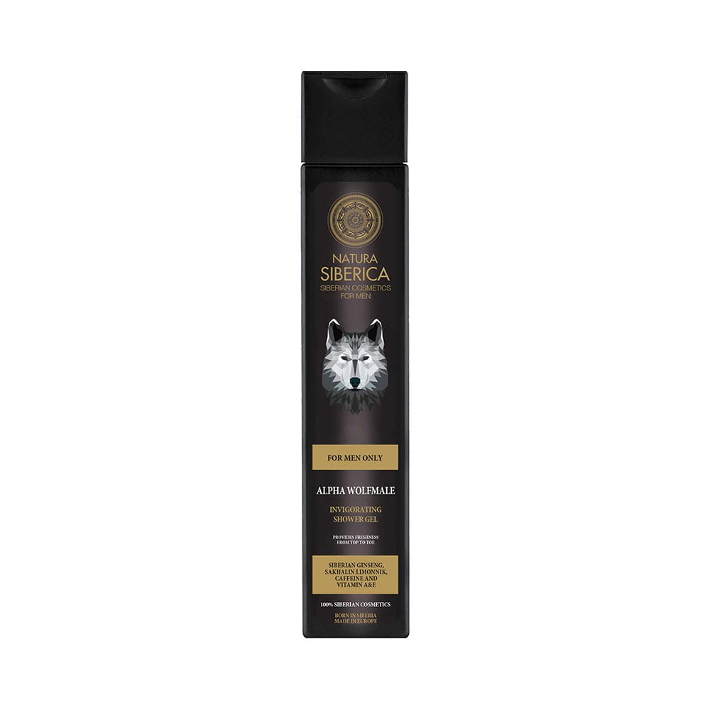 Duschgel til mænd alpha male 250 ml - NATURA SIBERICA