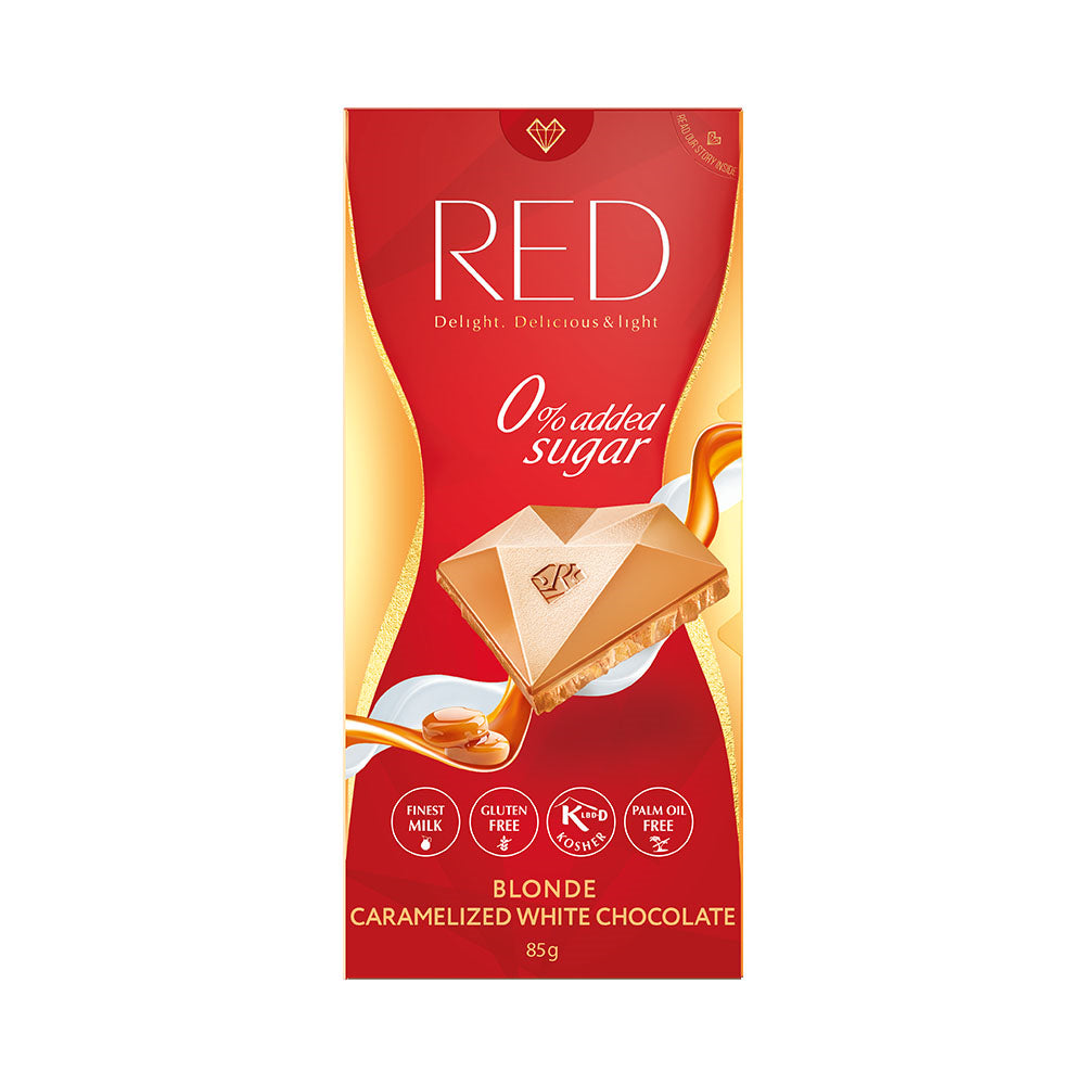 Bílá karamelizovaná čokoláda 85 g - ROT