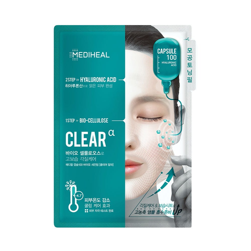 2-Stufen-Gesichtsmaske mit Hyaluronsäure 23 ml + 4 ml - MEDIHEAL