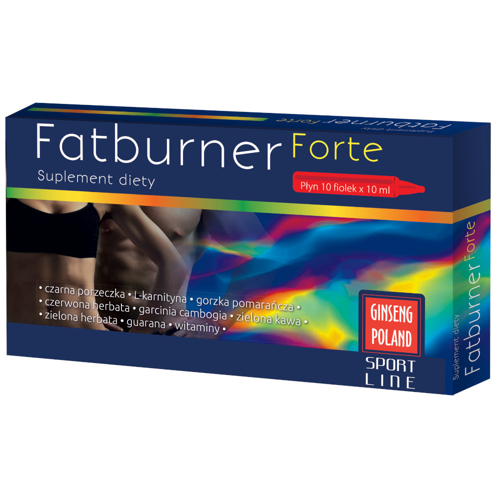 Fatburner FORTE tekutý 10 lahviček x 10ml - GINSENG