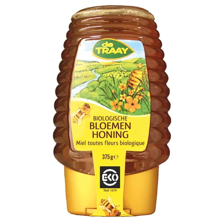 Mật hoa với bơm chiết xuất hữu cơ 375 g - DE TRAAY