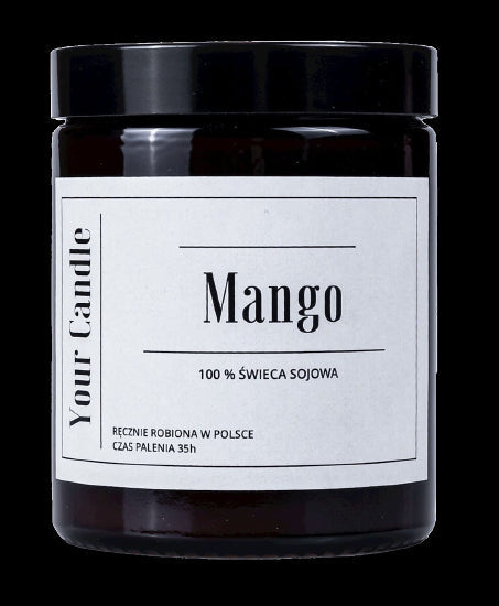 Lilin Kacang Soya Mangga 180 ml - LILIN ANDA
