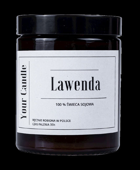 Lavendel Sojakerze 180 ml - IHRE KERZE