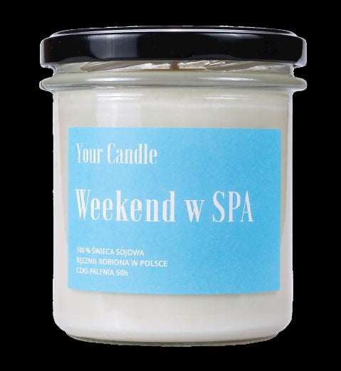 Spa Weekend Sojakerze 300 ml - YOUR CANDLE