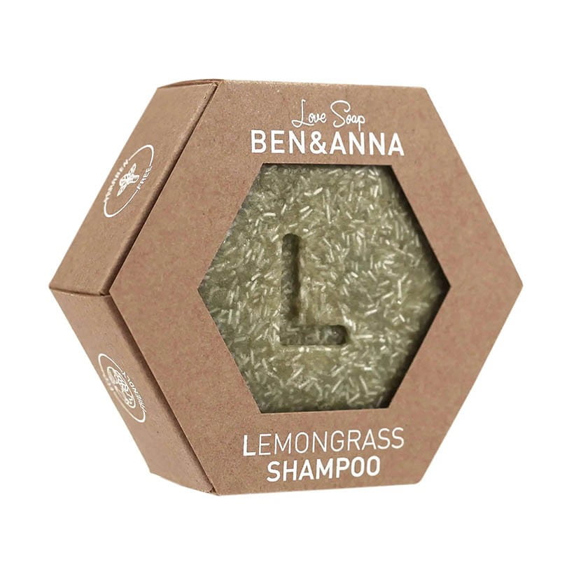 ZITRONENGRAS ECO CUBE HAARSHAMPOO 60 g - BEN & ANNA