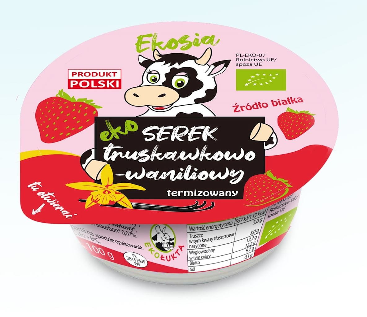 เออร์ดเบียร์-วานิลลา-ชีส ออร์แกนิค 120 กรัม - ECO LUKTA
