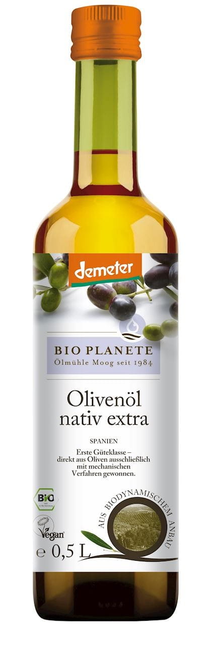 น้ำมันมะกอกสกัดเย็นระดับพรีเมียม ออร์แกนิค ตรา DEMETER ขนาด 500 มล. - BIO PLANETE