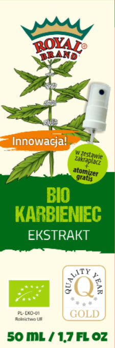 KARIN-EXTRAKT V KAPKÁCH BIO 50 ml + ROZPRAŠOVAČ - ROYAL BRAND