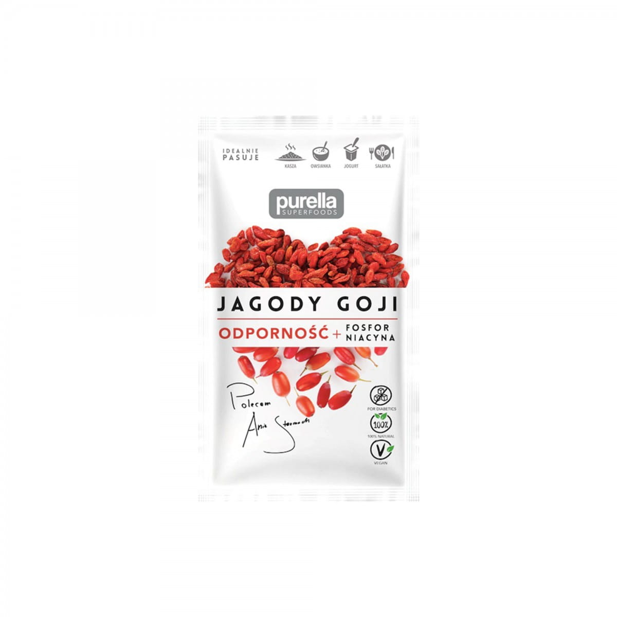 Quả Goji. Sức đề kháng. Phốt pho + Niacin 45 g