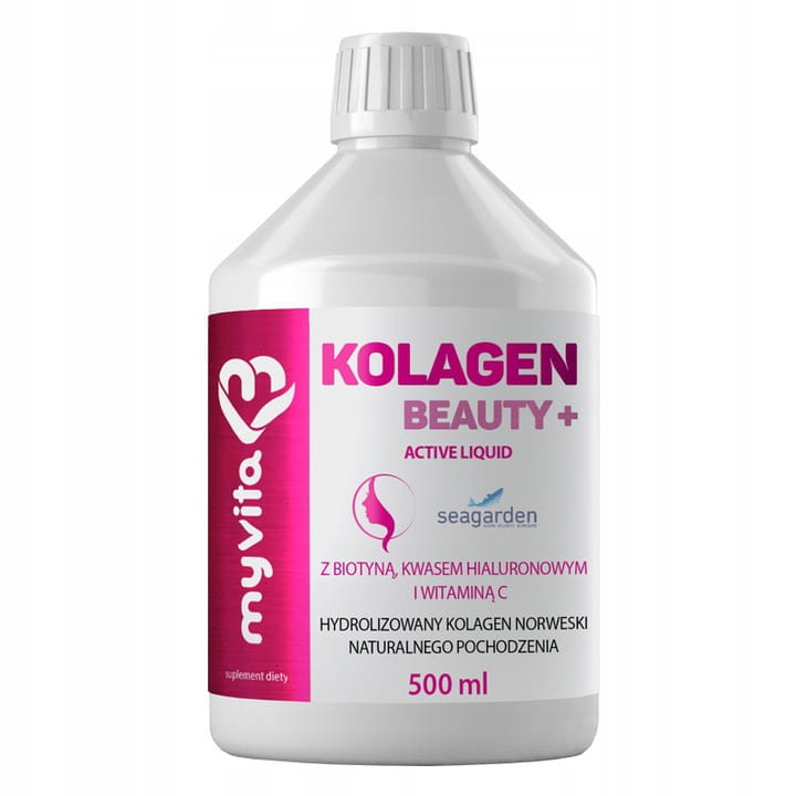 Colágeno Beleza + Ativo Líquido em 500 ml MYVITA líquido