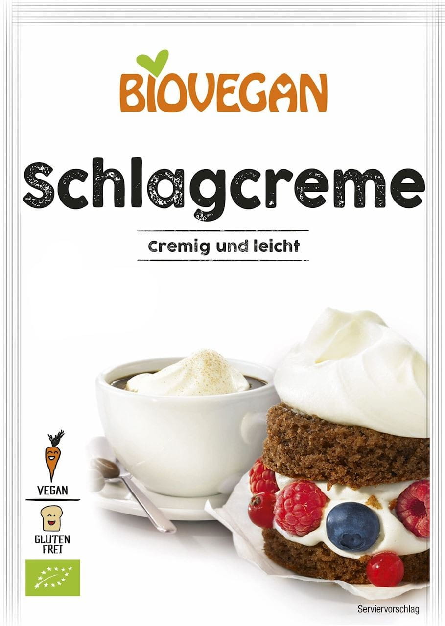 WHITE CREAM POWDER SUBSTITUTE VEGAN GLUTEN-FREE ORGANIC 54 g - BIOVEGAN