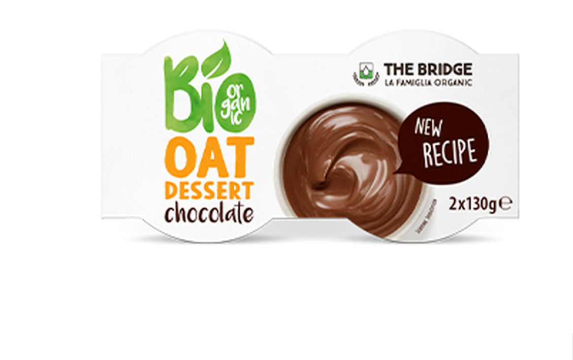 Dessert d'avena - Cioccolato 2x130g EKO THE BRIDGE