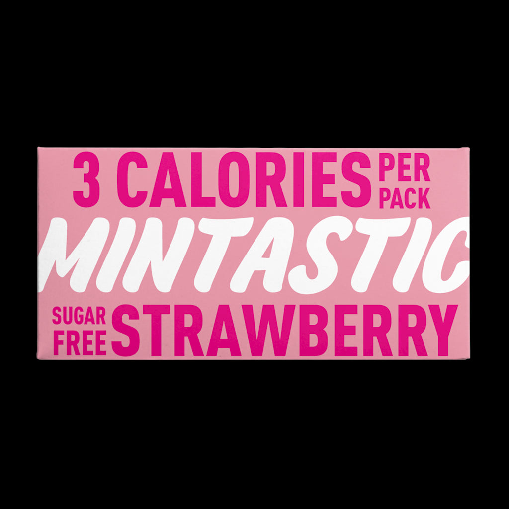 Strawberry lozenges with erythritol 25 g (25 lozenges) MINTASTIC