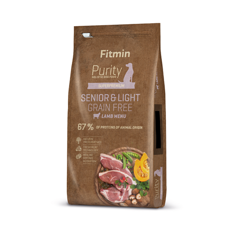 Hund Purity Rice Senior & Light Wild & Lamm 2kg - FITMIN