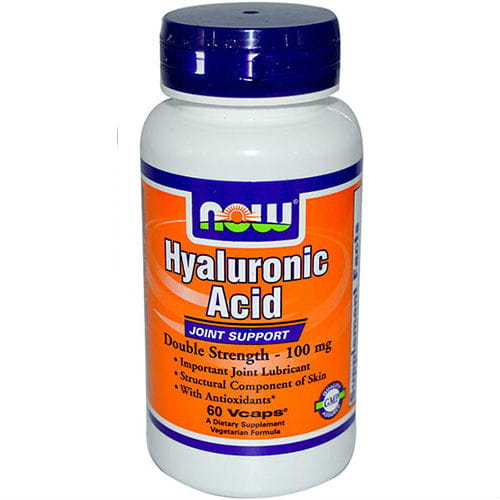 Hyaluron Alphaliponsyre L - Prolin Hyaluronsyre 100mg 60 kapsler NOW FOODS