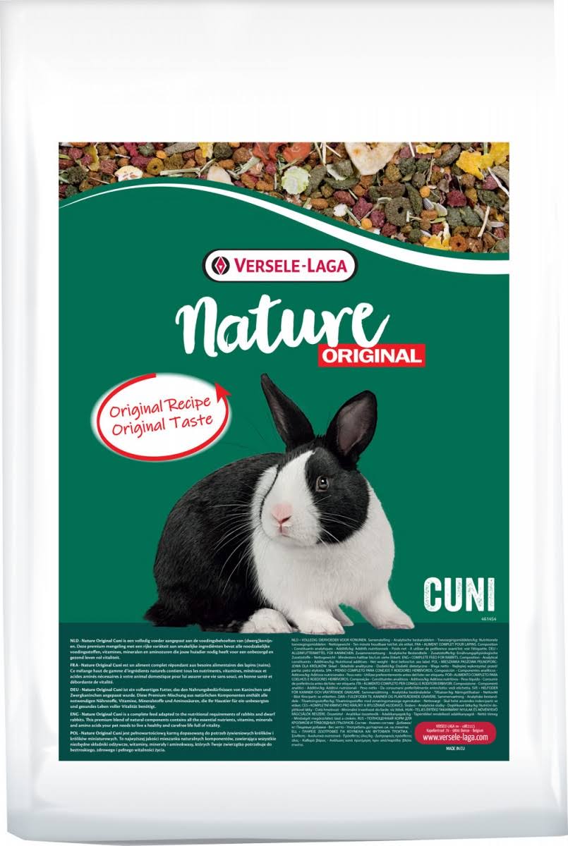 Cuni Nature Original - Futter für Zwergkaninchen [461454] 9kg - VERSELE LAGA