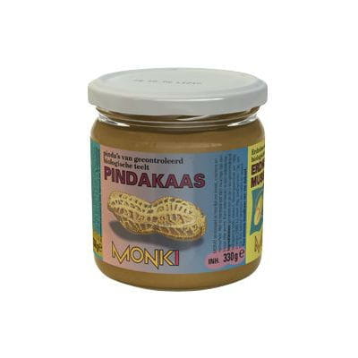 Bơ đậu phộng với muối biển hữu cơ 330 g - MONKI