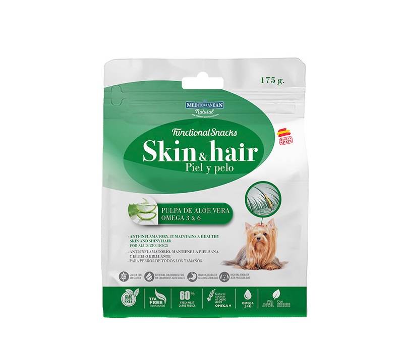 Functional Snack SKIN HAIR mit Aloe Vera 175g - MEDITERRANEAN NATURAL