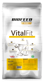 VITALFIT für ausgewachsene Hunde aller Rassen mit Geflügel 15kg - BIOFEED