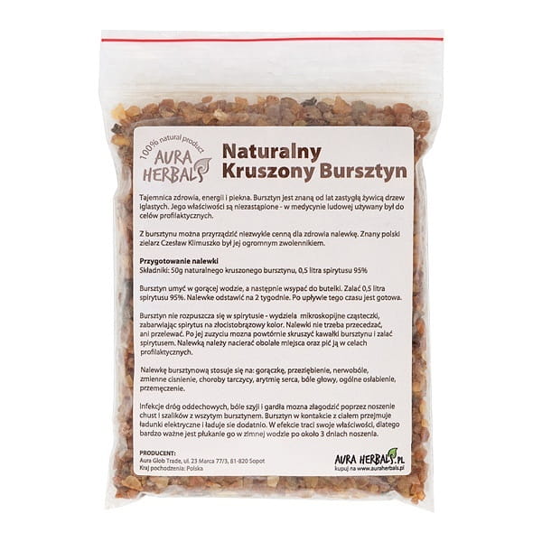 Malet bärnsten 50g AURA-KRÄUTER