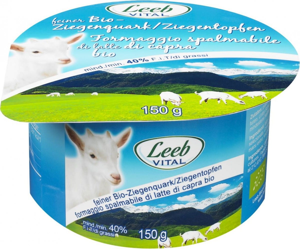 Keju kambing organik 40% BIO 150 g - LEEB VITAL