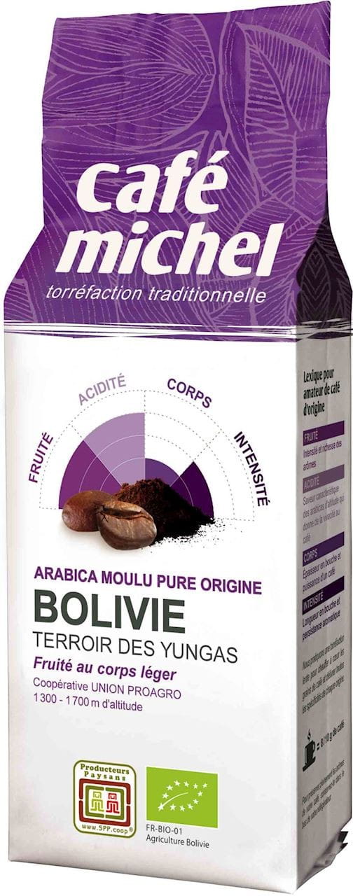 Kopi Bubuk Arabika Bolivia Fair Trade ORGANIK 250 g - CAFE MICHEL