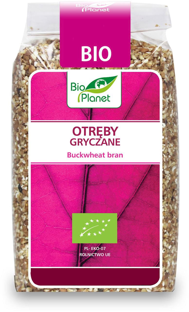 Organic buckwheat bran 250 g - BIO PLANET