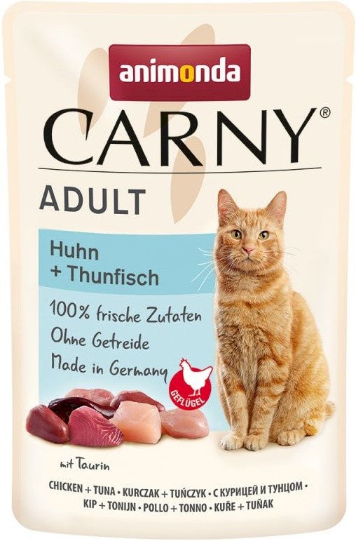 Carny Adult Beutel mit Huhn und Thunfisch 85g - ANIMONDA