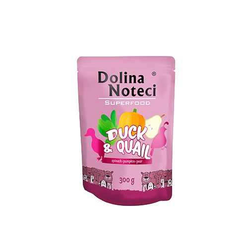 SUPERFOOD Ente und Wachtel 300g - DOLINA NOTECI