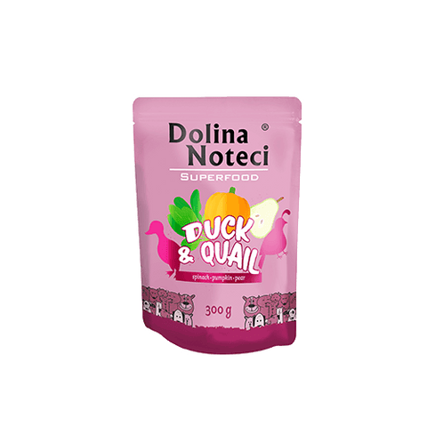 SUPERFOOD Ente und Wachtel 300g - DOLINA NOTECI