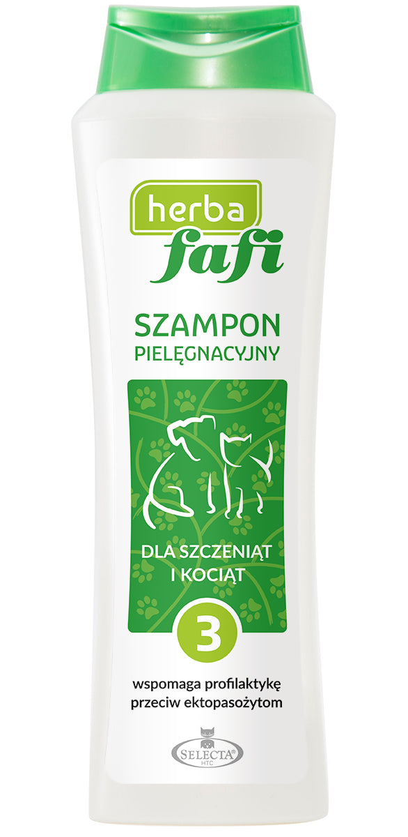 Herba Fafi 3 Shampoo - für Welpen und Kätzchen 250ml - SELECTA