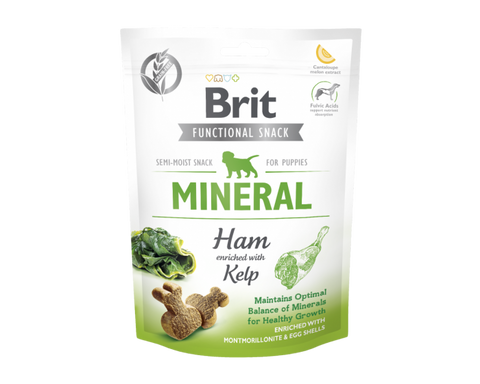 CARE Puppy Functional Snack Mineral Ham & Seetang 150g - BRIT