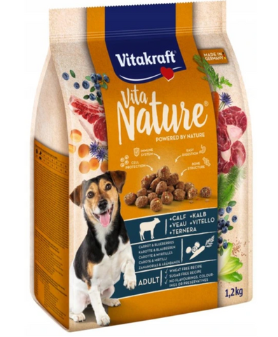 VITA NATURE Hundetrockenfutter mit Kalb 1,2 kg - VITAKRAFT