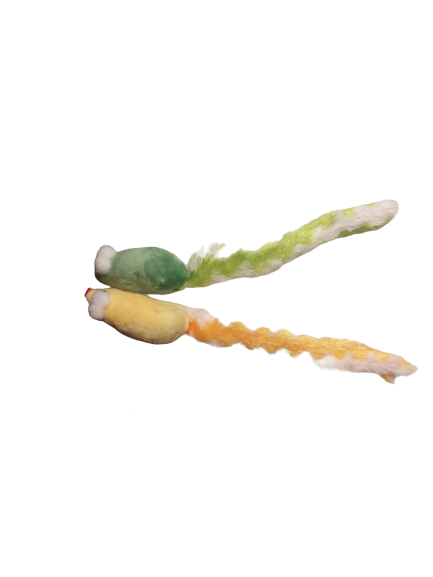Mäuse mit Raschelschwanz, 20cm [05011] - POP PETS