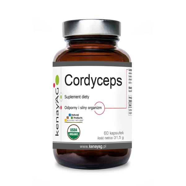 Cordyceps sinensis 525 mg 60 kapslar KENAY