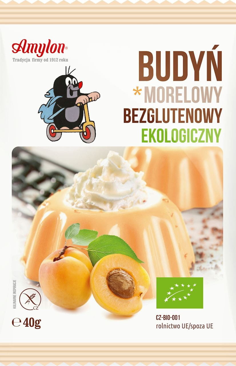 Aprikosenpudding (glutenfrei) BIO 40 g - AMYLON