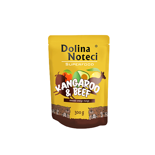 SUPERFOOD Känguru und Rind 300g - DOLINA NOTECI